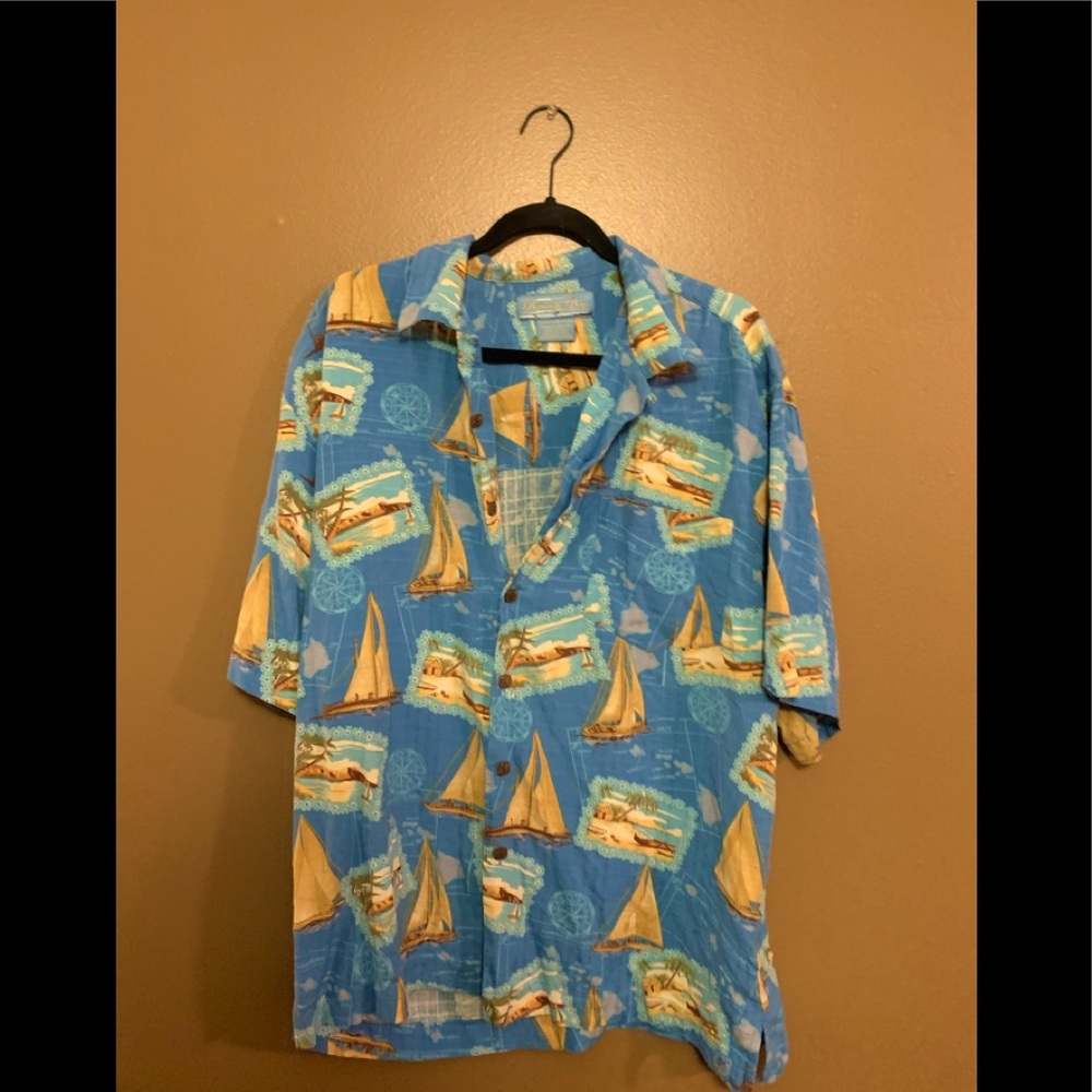 Bermuda Bay short sleeve button down